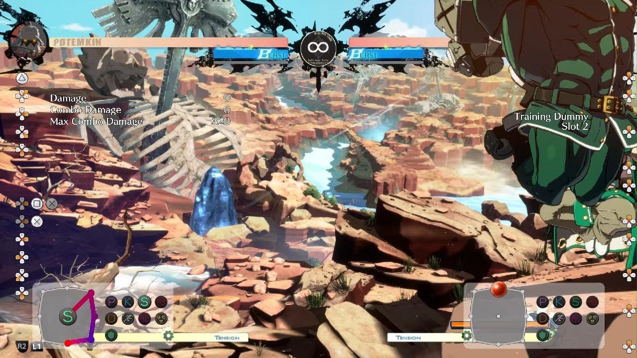 Potemkin Air To Air Combo 1.29 Patch - Guilty Gear Strive