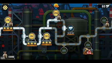 PLUMBER 3 LEVEL 281 282 283 284 285 286 287 288 289 290 ANSWERS HOW TO GET THREE STARS