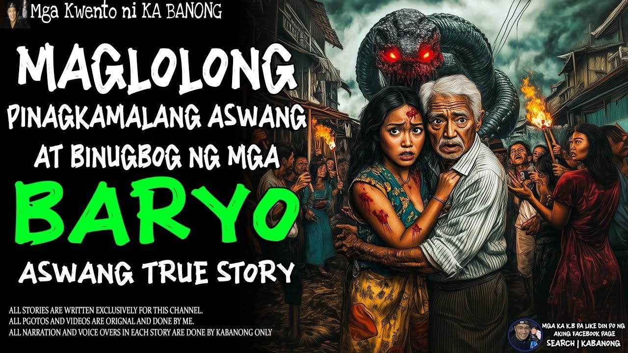 MAGLOLONG PINAGKAMALANG ASWANG AT BINUGBOG NG TAGA BARYO (Aswang True Story)