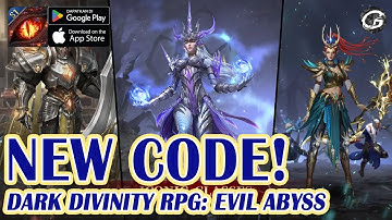 🎁 Dark Divinity RPG: Evil Abyss Giftcode & How to Redeem Code - Mobile Game (Android/IOS)