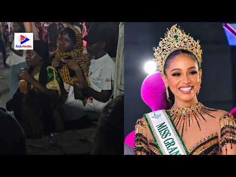 rickmedia: JIHAN Agawa CHAKULA Kwa MASHABIKI/Watu WAMEPANGA MSTARI Na MVUA