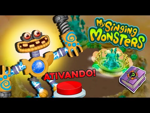 My Singing Monsters: Abelha besteira Epica, Wubbox da ilha Terra e Mais  Monstros na ilha de Ouro 