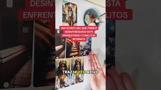 UM FICANTE SEU QUE PARECE DESINTERESSADO ESTÁ ENFRENTANDO CONFLITOS INTERNOS #tarot