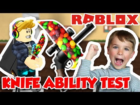 Roblox Knife Ability Test Using Skittles Knife Youtube - faave loleris roblox knife ability test with