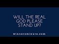 Will the Real God Please Stand Up? | The Winner's Minute With Mac Hammond