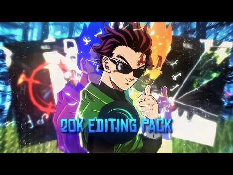 NEW 20K EDITING PACK FOR CAPCUT/AE (INSTALL TUTORIAL)