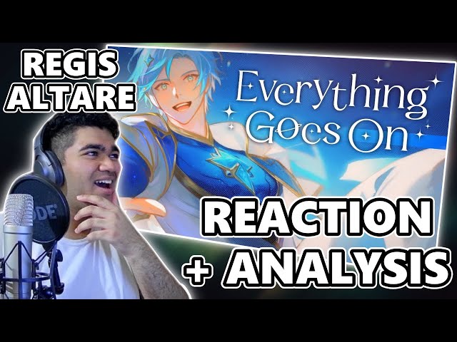 REGIS ALTARE - EVERYTHING GOES ON (Porter Robinson) Cover | Metal Head Reacts | REACTION u0026 Analysis class=