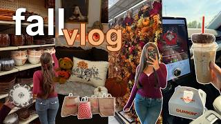 PREPARING FOR FALL 🍂 fall shopping, haul & decorating my bedroom! | EP. 1