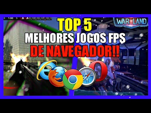 TOP 10 Melhores FPS Online de Navegador - ( NÃO PRECISA BAIXAR