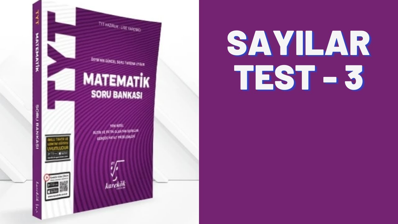 Karekök tyt Matematik soru bankası çözümleri - YouTube