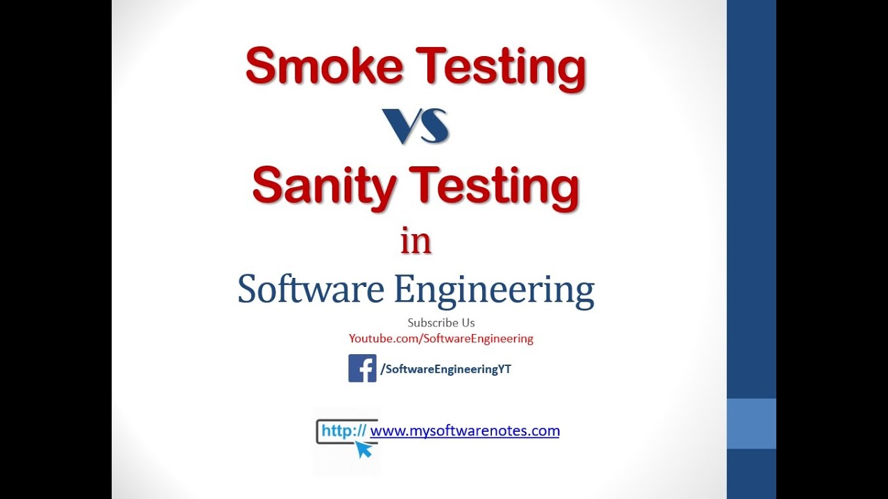 Smoke Testing vs Sanity Testing | Software Testing | Hindi/Urdu best tutorial
