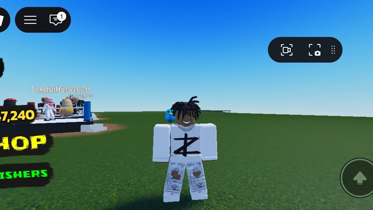 Playing roblox football fusion 2 with my friends (I need more practice and also shout out to fish)