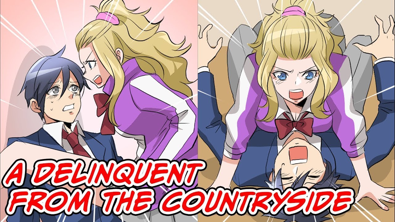 When a city boy goes out with a bad girl from the countryside… [Manga dub]