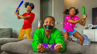 KIDS WHOOP BABYSITTER| I HATE MY BABYSITTER S1e3| Tink & Jimmie