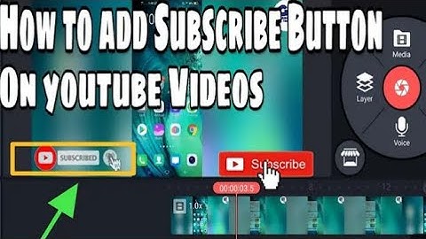 How to subscribe button on youtube|With can kinemaster  app (2024)animated subscribe button