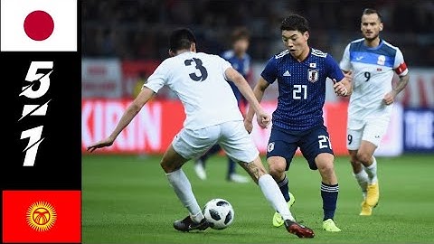 ไฮไลท์ฟุตบอล ญี่ปุ่น vsคีร์กีซสถาน 5-1ฟุตบอลโลกรอบคัดเลือกโซนเอเชีย
