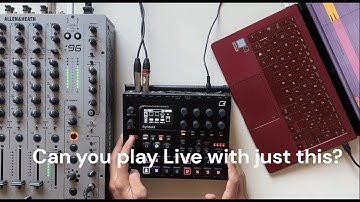 Syntakt is all you need for a Live Techno Set