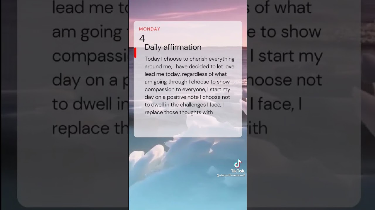 Daily Affirmation(Monday,October 4,2021)❤😁