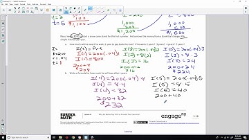 Algebra 1 Module 3 Lesson 4 Video