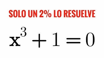 Most people get only one value for x. It