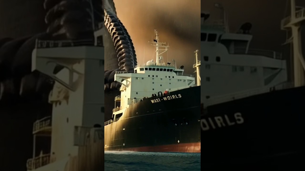 "Kraken Mengamuk: Kapal Cargo Terancam Tenggelam" 