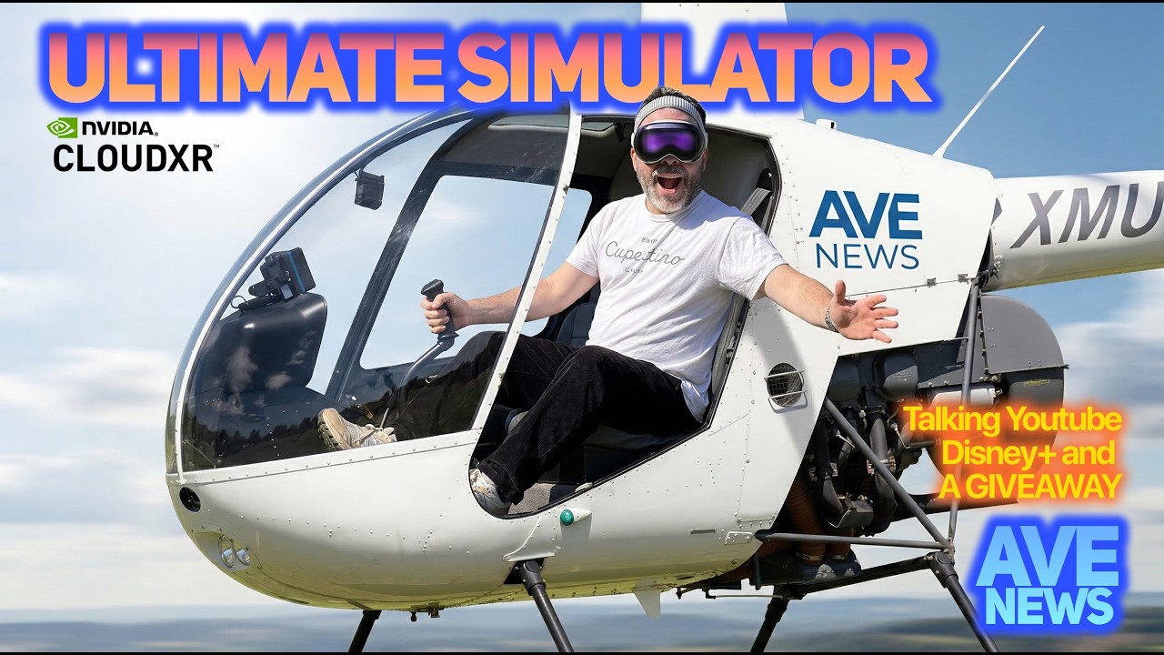 Ultimate VR FLIGHT and RACING SIMULATOR Using Apple Vision Pro | AVE ...
