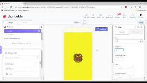 Thunkable Platform Intro