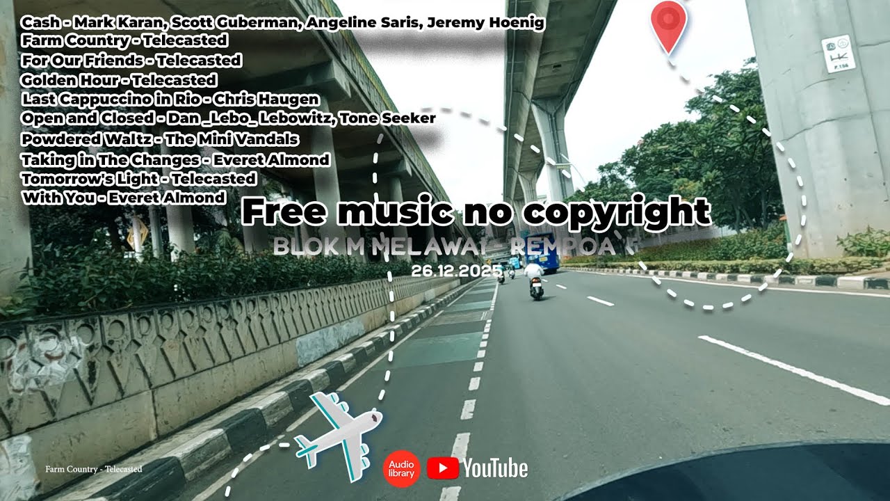 🏍️ City Ride Siang | Blok M Melawai → Rempoa ☀️🌆