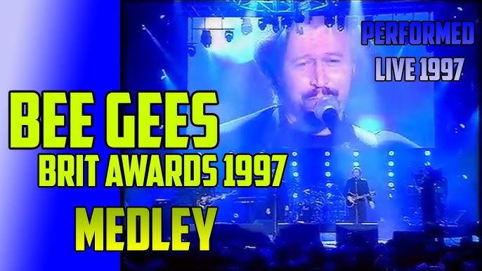 BEE GEES Concert LIVE @ BritAwards 1997 Outstanding Contribution to Music