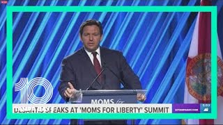 DeSantis speaks at Moms for Liberty summit, lauding parental rights