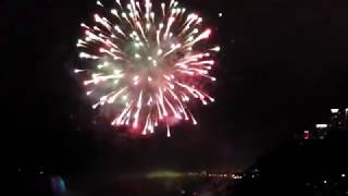 FIREWORKS OVER NIAGARA FALLS!