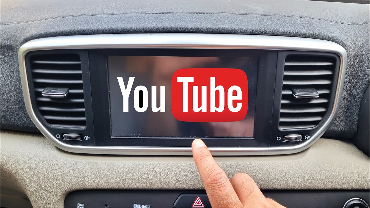 How to watch Youtube and Netflix on infotainment system of Kia Sportage