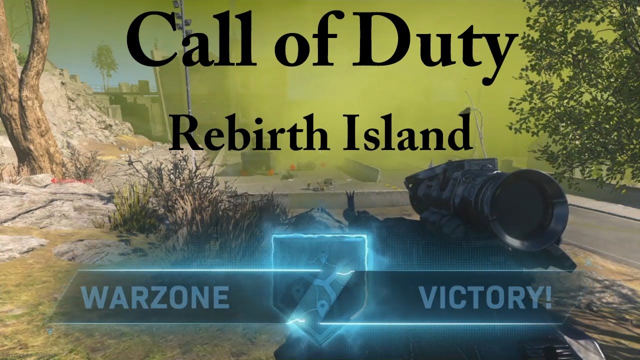 Call of Duty - Warzone - Rebirth Island - Quads (guns : Sykov & PKM)