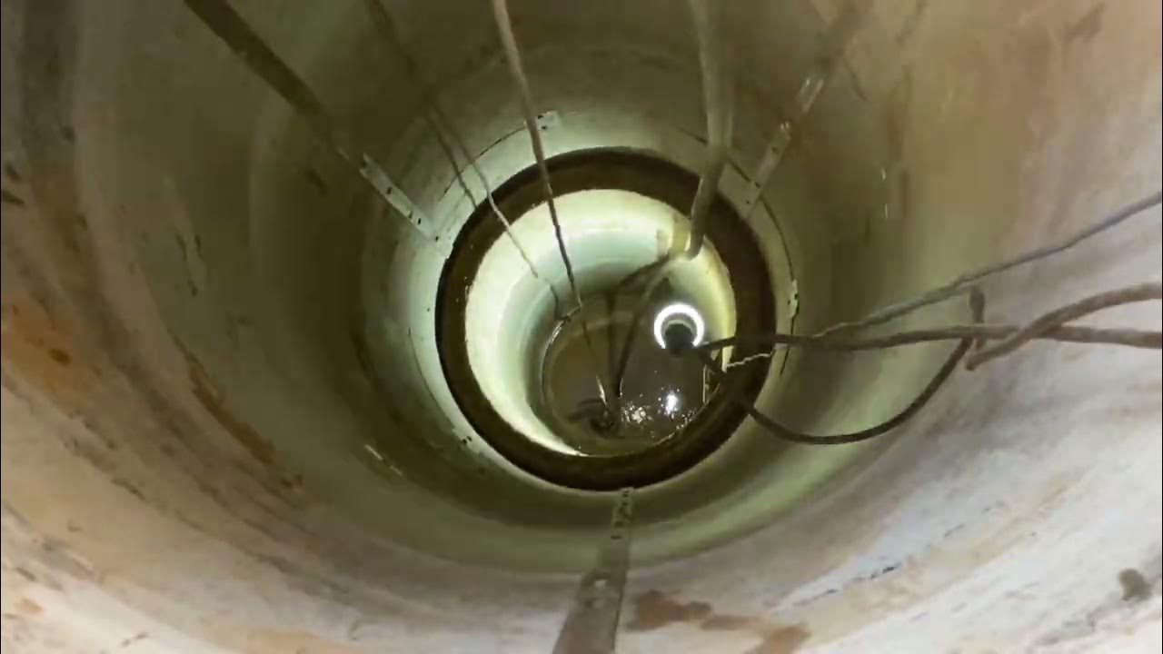 Не хватает воды в колодце? Углубляем ремонтными кольцами - YouTube