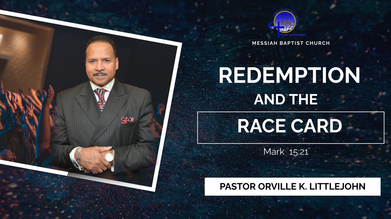 REDEMPTION AND THE RACE CARD - Mark 15:21 - YouTube