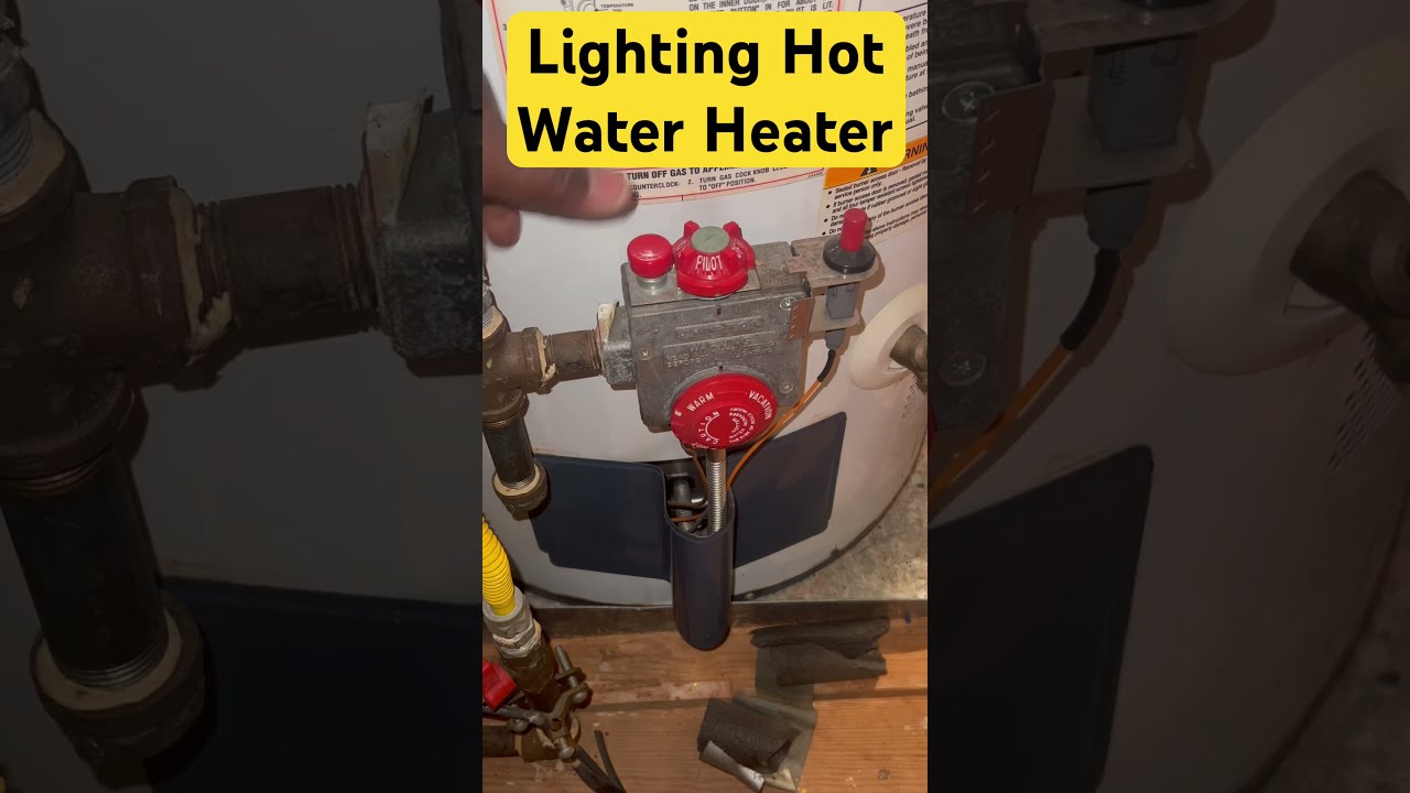 How To Light Your Hot Water Heater Pilot VERY EASY