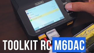 TOOLKITRC M6DAC 700W BALANCE CHARGER WITH A DUAL OUTPUT