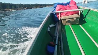 coleman canoe 9.9 outboard
