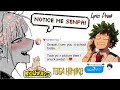 Notice me SENPAI~🔪🥺❣️ | Lyrics Prank | Bnha AU Yandere Toga x Weird Deku😐.. | Bkdktd☕  [Itz Liaahh]