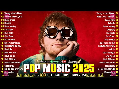 Ed Sheeran, Katy Perry, Bruno Mars, The Weeknd, Adele - Billboard Hot 100 Full Songs