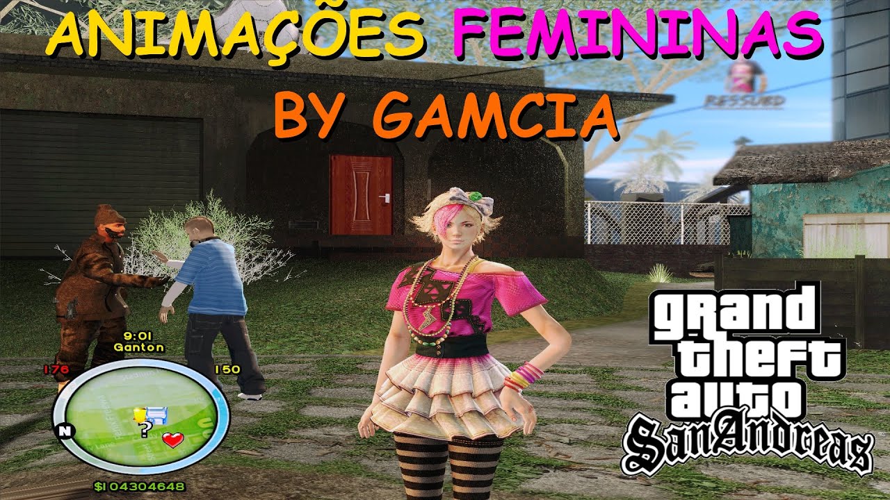 Download Novas AnimaÇÕes Femininas By Gamcia Para Gta Sa Full Hd 1080p