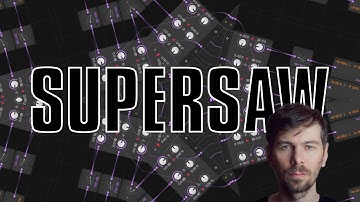 JP-8000 Supersaw Emulation in the Bitwig Studio Grid