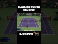 DJOKOVIC ES DE OTRO PLANETA #shorts #tennis #tenis