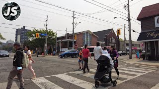 Bad Air Quality in Toronto | Pape Village & Danforth Walk