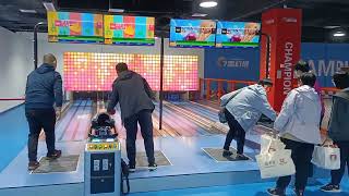 Mini Bowling Machine Game For Indoor Game Center Bowling Alley