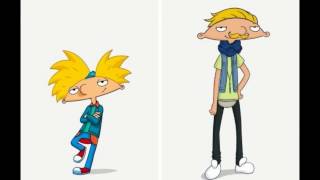 Como Seriam os Personagens de Desenhos Animados se Fossem Mais Velhos