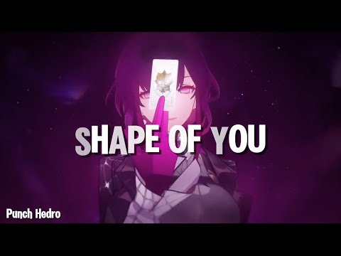 Scene Transition Of Genshin Charecters [AMV/GMV] - SHAPE OF YOU (Genshin/Hsr/Zenless Zone Zero)