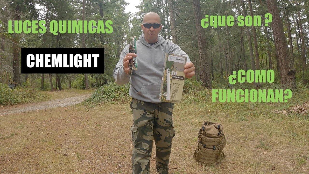 CHEMLIGHT. LUCES QUIMICAS. QUE SON Y COMO FUNCIONAN?. VIDEO EN ESPAÑOL