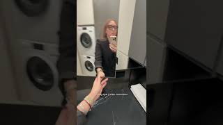 Компактный, но очень функциональный санузел, обзор #ремонт #дизайнинтерьера