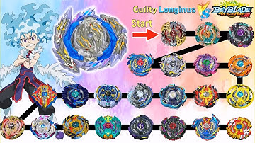 Beyblade Burst 【Guilty Longinus VS ALL Season 2】 Marathon ベイブレードバースト 베이블레이드 버스트 다이너마이트 DB
